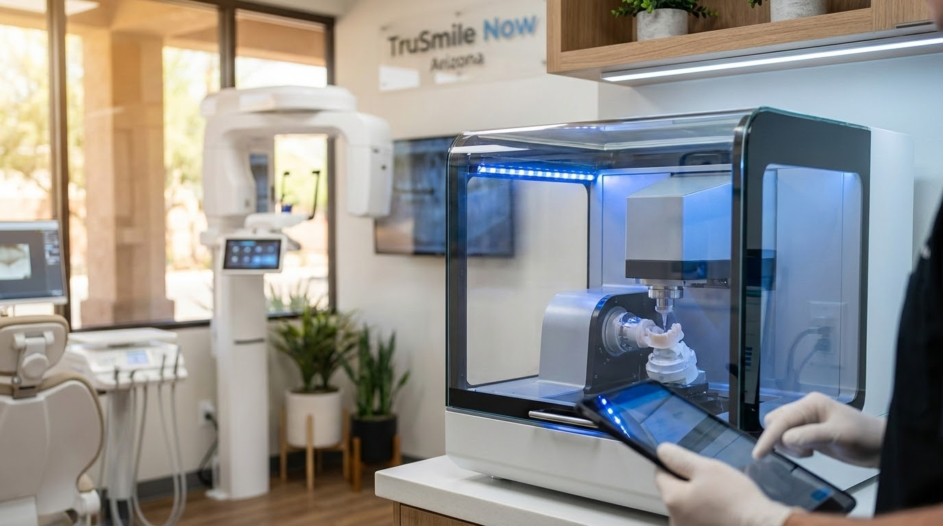 Advanced eating without teeth technology at TruSmile Now Arizona