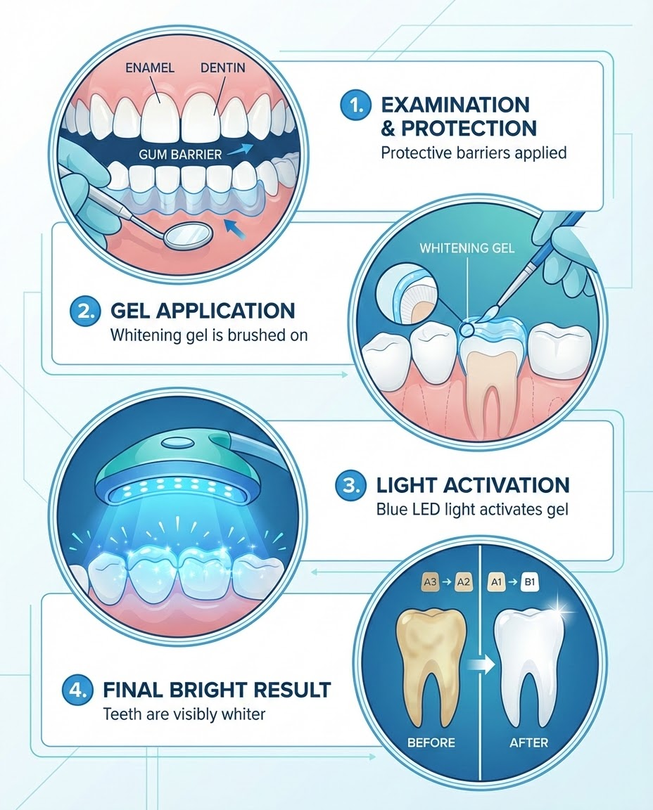 teeth whitening cost breakdown and comparison chart