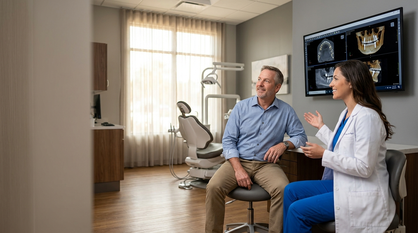 Free comfortable dentures consultation at TruSmile Now Arizona