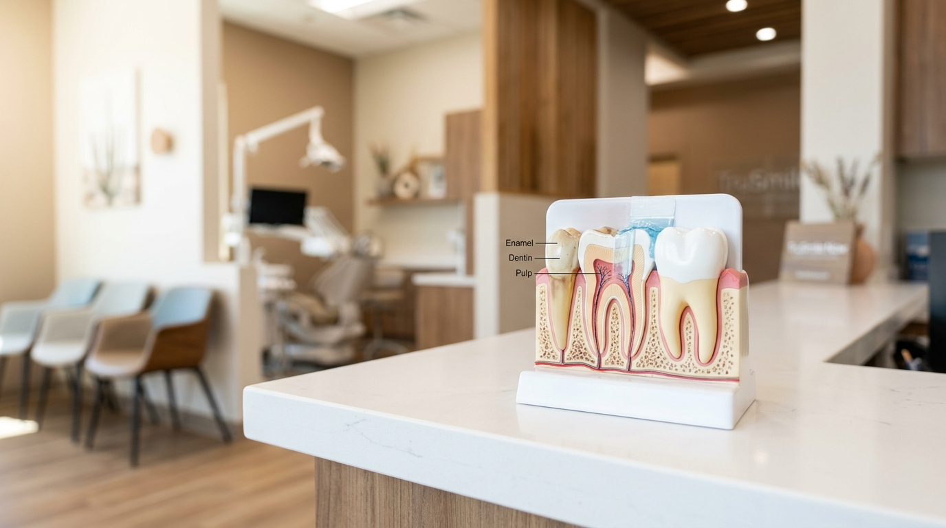 teeth whitening model at TruSmile Now Arizona