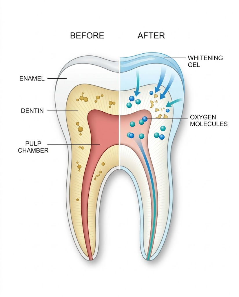 insurance coverage decision tree for teeth whitening