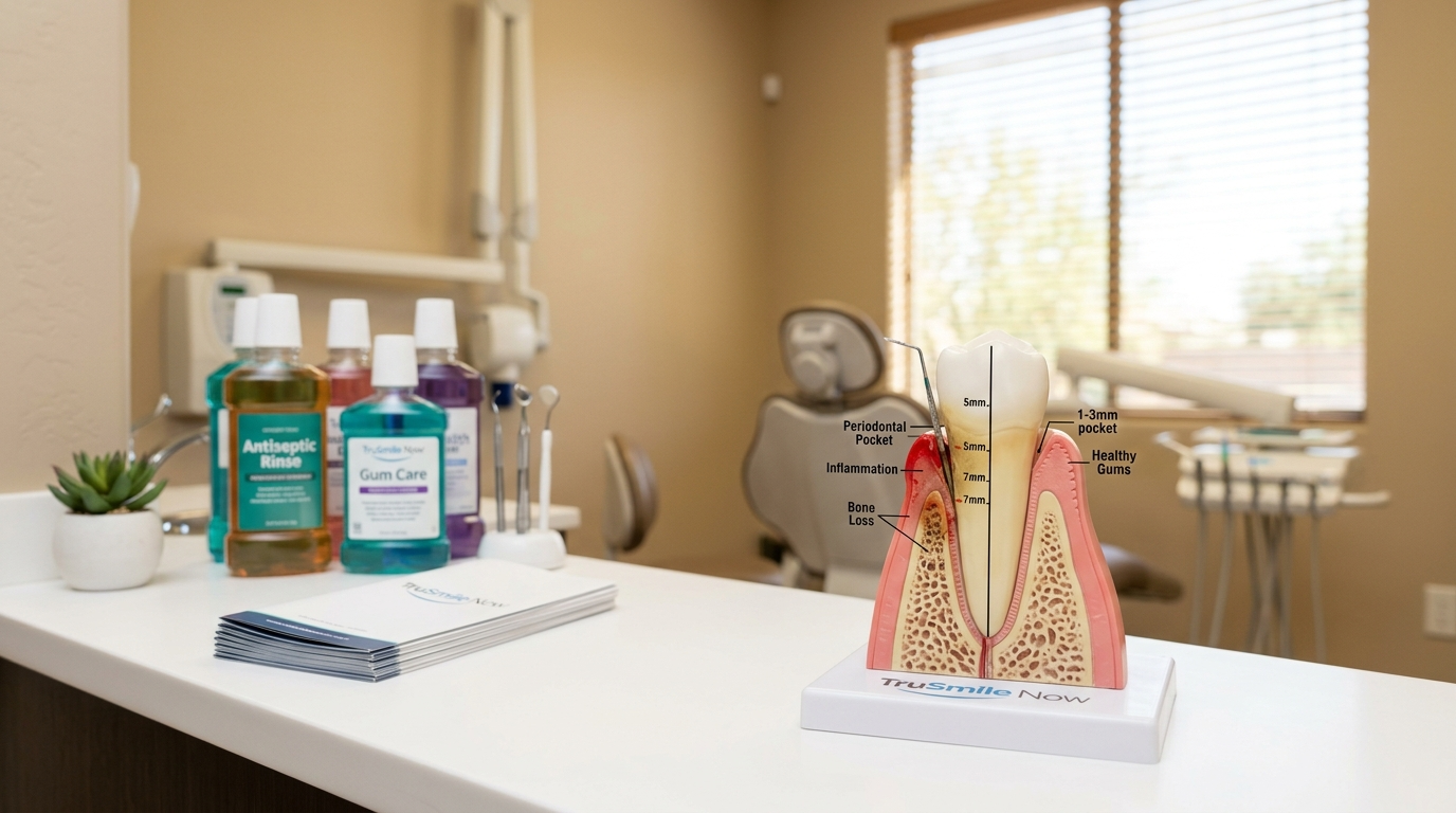 best mouthwash gum disease treatment at TruSmile Now Dental Implant Center