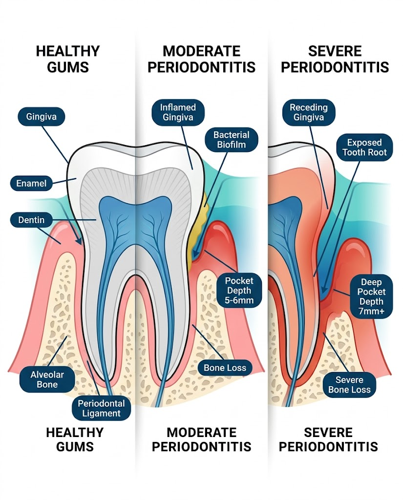 best mouthwash gum disease proper usage steps and process diagram